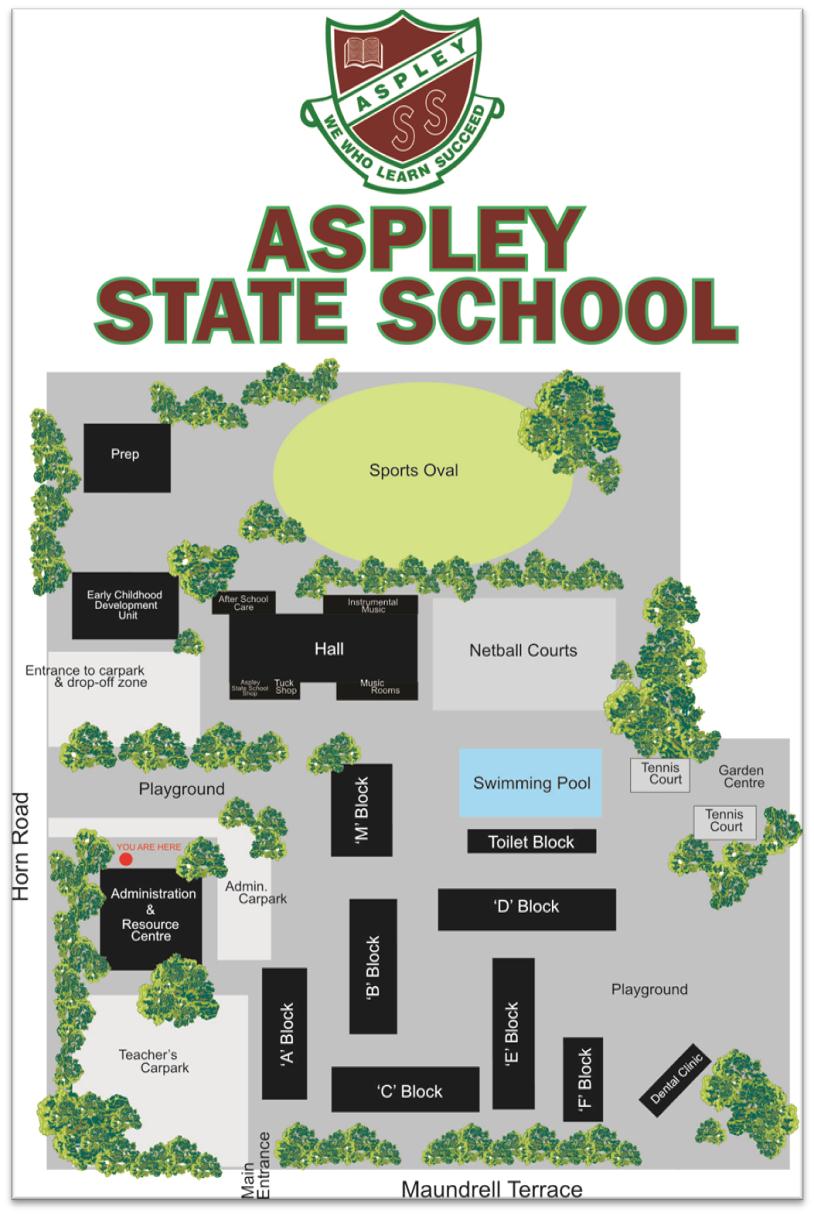 map of Aspley State School